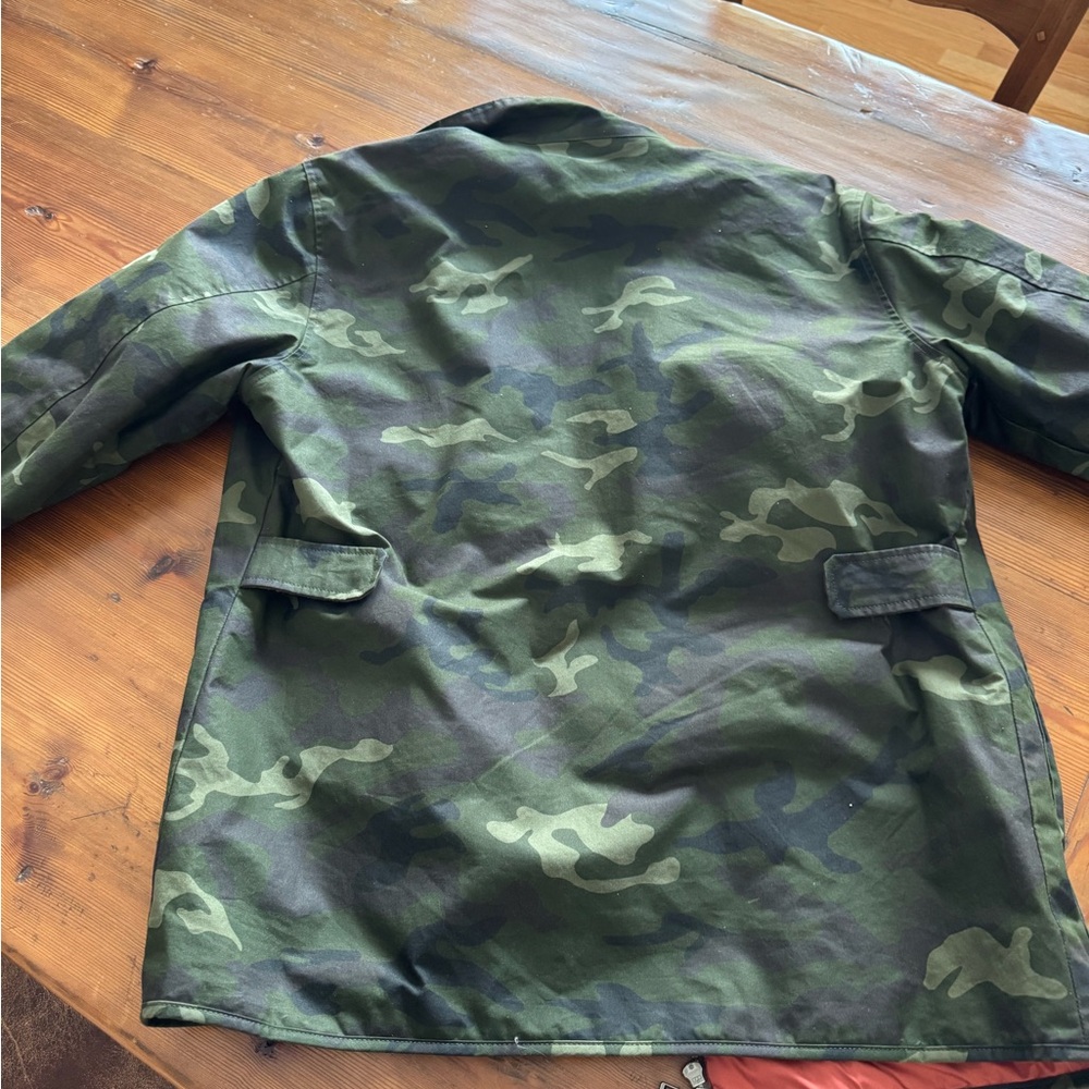 Peter Millar Waxed Cotton Safari Field Jacket - Picture 2 of 5
